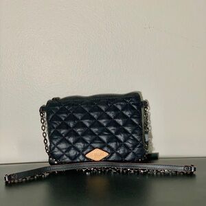MZ Wallace Black Ruby Crossbody Bag